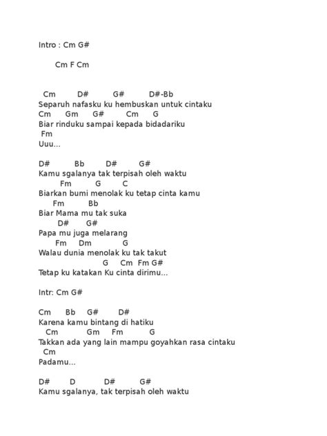 Chord judika bagaimana. .  ...