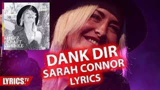 Chords for Dank Dir LYRICS Sarah Connor Lyric