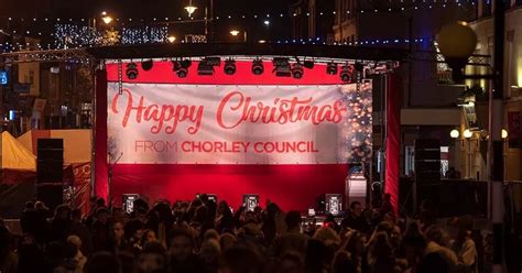 Chorley Christmas lights switch on 2024 date set as ice rink, Sant…