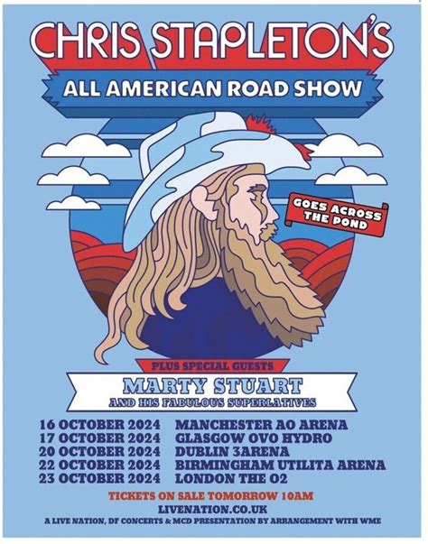 Chris Stapleton Tour Dates 2024 & 2024 Setlists News Tickets