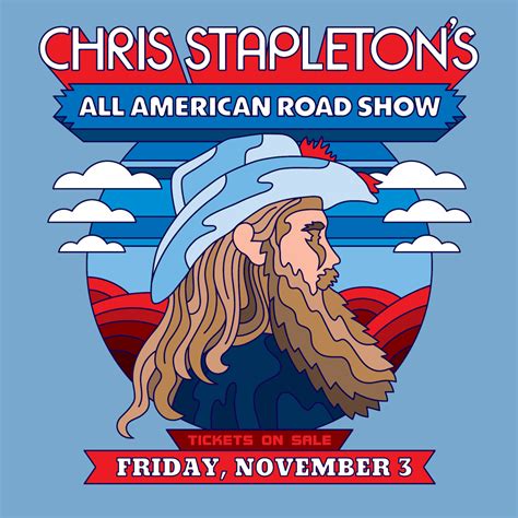 Chris Stapletons All American Road Show Tour 2024 Sweatshirt