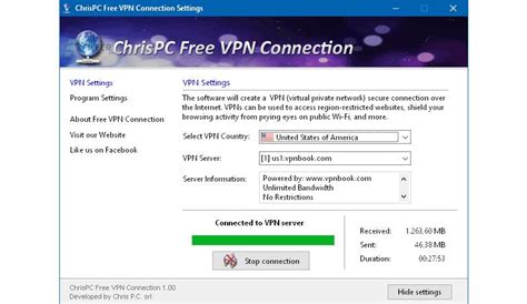 ChrisPC Free VPN Connection 