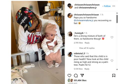 Chrisean jr hernia photos. Oct 6, 2023 ... Chrisean has now posted a boomerang video holding a smiling Chrisean Jr. from his hospital bed, revealing that the newborn is “recovering so ... 