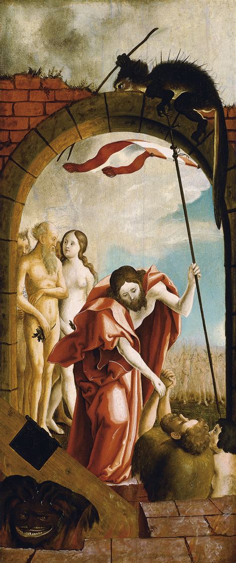 Christ in Limbo - Anonymous German Artist active ca. 1520