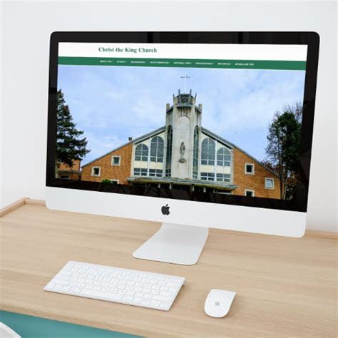 Christ the king church website. .  ...