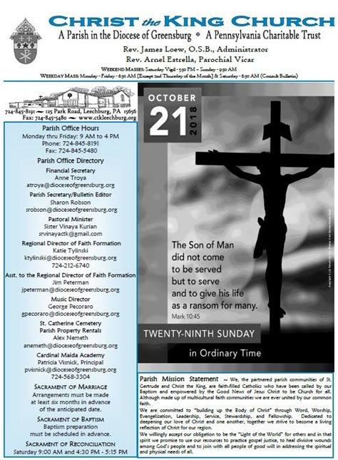 Christ the king leechburg bulletin. .  <a href=https://uvote.mgientertainment.us/assets/ima...