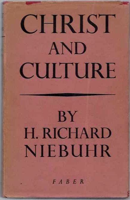 Read Christ And Culture By H Richard Niebuhr