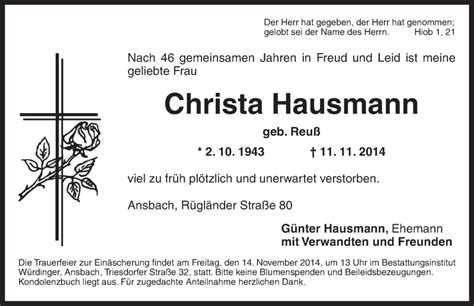 Christa Hausmann - Facebook