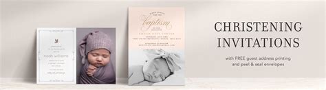 Christening Invitations Design Yours Instantly Online - Basic …