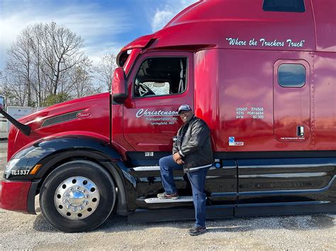 At Christenson Transportation, we want to help our operators obtain and drive the truck of their dreams 100% no touch freight ~Prepaid legal plan ~ 24/7 Drivers lounge with showers, washer/dryers, computer with internet, and more ... Lease Purchase, and OO positions are available ...