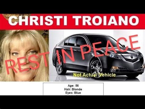 Souderton Borough Police Chief Brian Newhall announced Friday afternoon that the GPS tracking system on the black 2009 Acura TL owned by missing and endangered resident Christi Troiano has not been activated, and police are working to get the system to activate. Saturday marks 11 days since Troiano, 56, was last seen or …