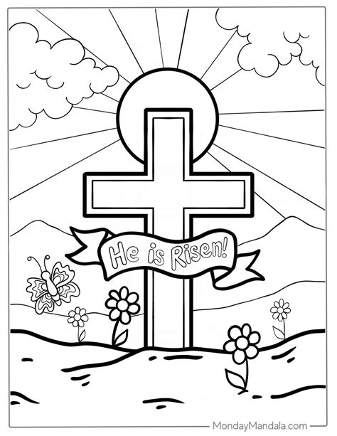 Christian Coloring Shee