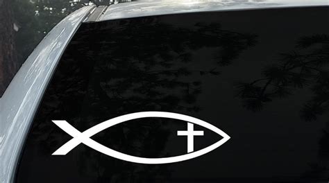 Christian Fish Car Magnet - Etsy