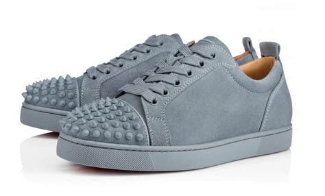 Christian Louboutin Grey Sneakers: Elevate Your Style with Iconic Footwear