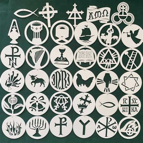 Christian Patterns and Religious Stencils & Templates DIY Projects
