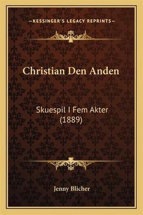 Christian den anden: skuespil i fem akter. - Libro di affari di blackstone 4 epub.