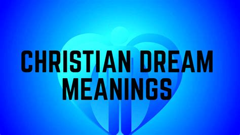 Christian dreams and interpretation. In biblical dream interpretation, your familiarity with the recurring symbols, numbers, and scriptural references is crucial for understanding the divine messages encoded in dreams. The Role of Symbols and Numbers. Biblical dreams often communicate through symbols and numbers, each carrying specific meanings. 