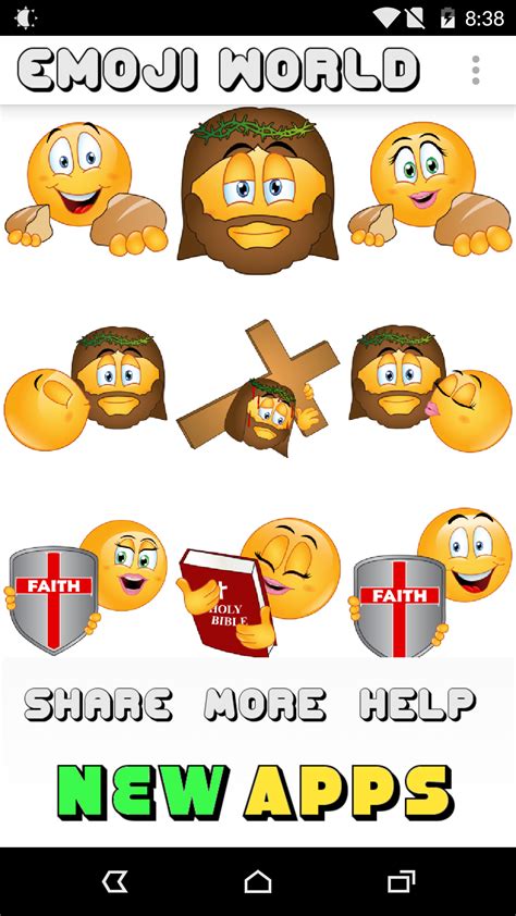 Christian emojis free. For today’s World Emoji Day, see if you can guess these Bible stories told in emojis, as shared by followers on our Logos Facebook page or Twitter page. (If you get stuck, try using the Bible passage hints below each one!) Bible story 1: Passage hint: Genesis 1:1–2:3. Bible story 2: 