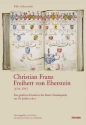 Christian franz freiherr von eberstein (1719 1797): ein gelehrter domherr des basler domkapitels im 18. - Seigneurs campagnards de la nouvelle france.
