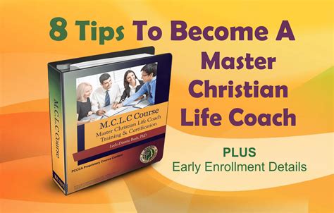Christian life coaching. 1. Define key characteristics and qualities of a Christian coach. 2. Be able to articulate the difference between success and excellence. 3. Understand the differences between Christian, Christian-track, apostate, compromised, secular, and new-age coaching. 4. Understand the difference between coaching and counseling. 5. 