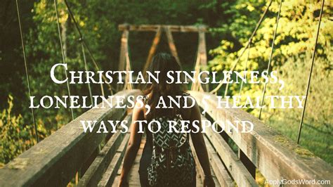 Christian singleness. 16 Mar 2023 ... If you and your body are compelled, consider marriage one of your goals. If you and your body are content, consider singleness your status ... 
