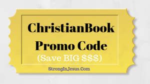 Get the latest 5 active christianbook.com coupon codes, discounts and promos. Today's top deal: Enjoy 20% Off w/ christianbook.com Coupon Code. Use these discount codes and save $$$!