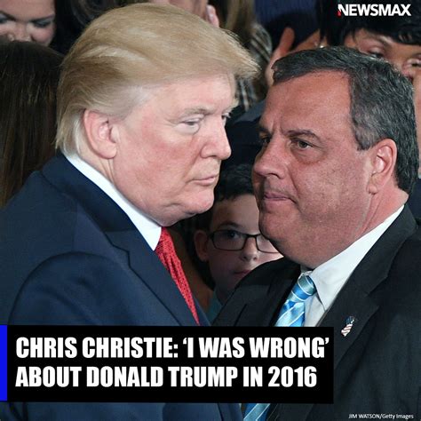 Christie in new ad says he was 'wrong' about Trump in 2016