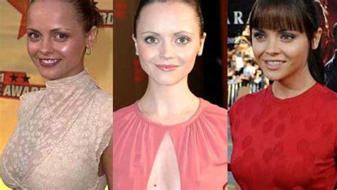 Some say she had breast implants and later had them removed. Many doctors disagree, stating that her breast size varies because she varies in her weight. ... Christina Ricci Breast Reduction Before and After. 4. Cheryl Hines Plastic Surgery Boob Job, Teeth Veneer. 5. Rachel Weisz Plastic Surgery Facelift Procedure 2021. 6. Victoria Principal ...