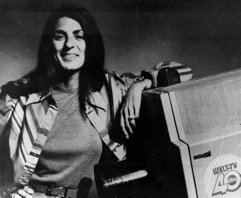 Christine chubbuxk. Christine Chubbuck isn't that widely known, more to the point: there isn't all that much material of her publicly available to serve as reference point. It would be extremely hard, if not impossible, for some random person to come that close to her tone, delivery, accent, just by accident - and the match seems pretty much perfect. 