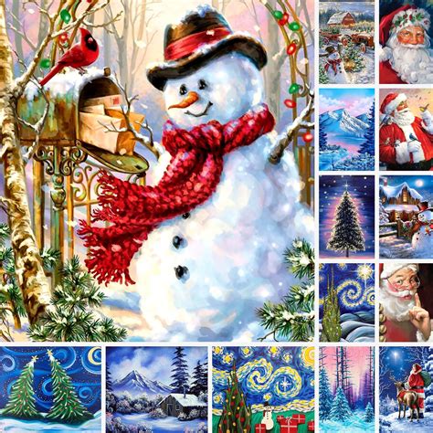 Christmas/Holidays Diamond Painting Cross Stitch Kits