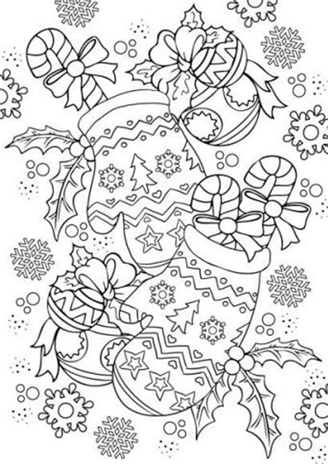 Christmas Adult Coloring Printables