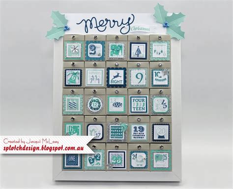 Christmas Advent Calendar Digital Tutorial Etsy