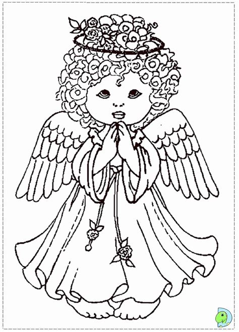 Christmas Angels Coloring Pages Coloring Home