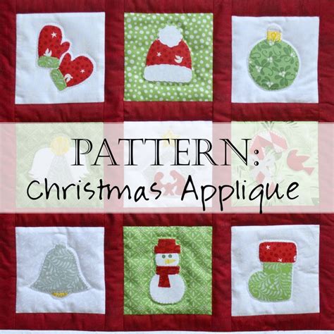 Christmas Applique Pattern Faith and Fabric