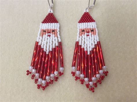 Christmas Beaded Earring Patterns