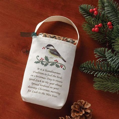 Christmas Bird Seed for Scandinavian Tradition - Pinterest