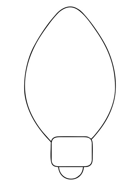 Christmas Bulb Pattern Printable