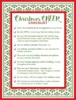 Christmas CHEER Checklist Popsicle Blog
