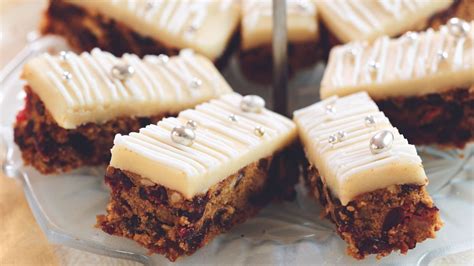 Christmas Cake Tray Bake Dessert Recipes Woman & Home