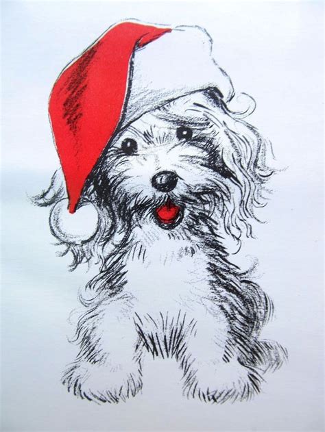 Christmas Card Pencil Drawings