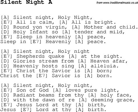 Christmas Carols - Silent Night lyrics + Welsh translation