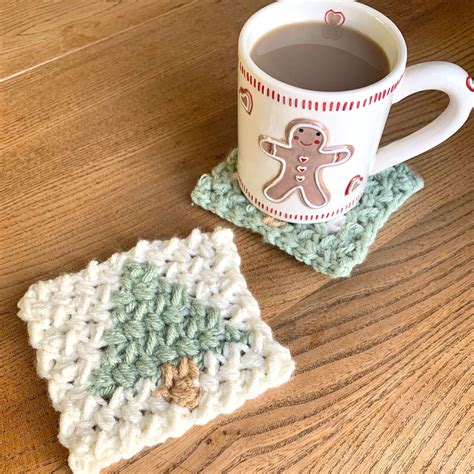 Christmas Coasters Crochet Pattern