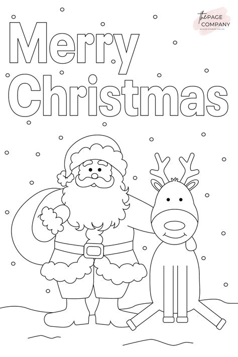 Christmas Coloring PagesChristmas Coloring Pages FREE DOWNLOAD! Fun