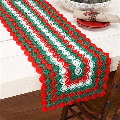 Christmas Crochet Table Runner Patterns