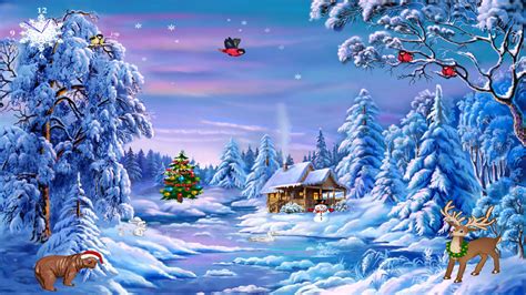 Christmas Explorer Screensaver Windows Christmas Screensaver