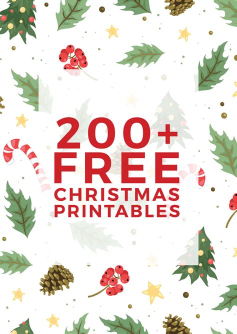 Christmas Free Printables That are Magic Ruby Website