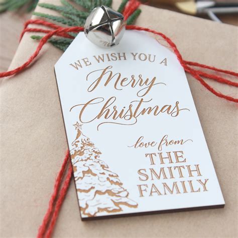 Christmas Gift Tags Personalized