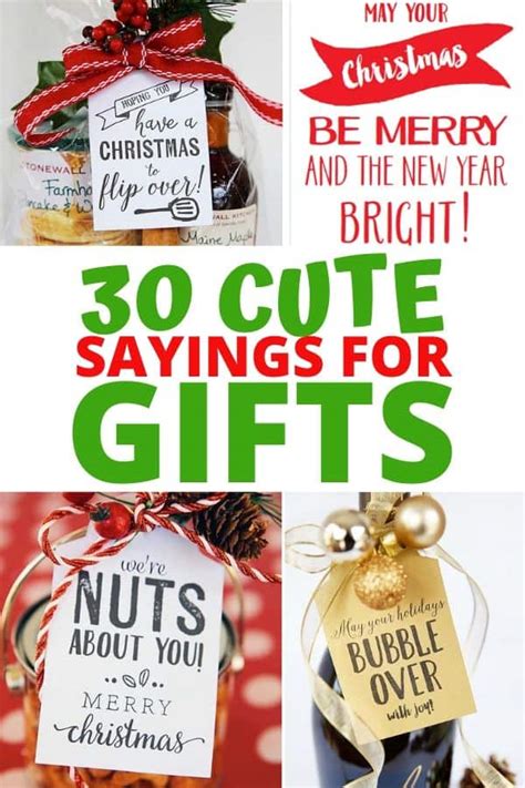 Christmas Gifts With Sayings