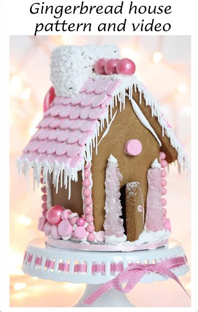 Christmas Gingerbread housesPatterns, Video Tutorial plus Lots of