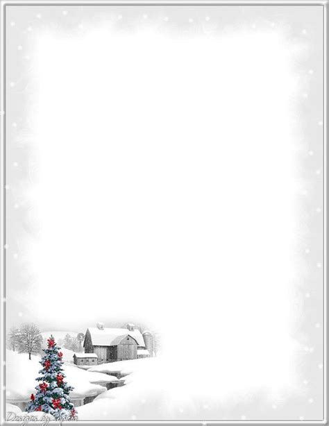 Christmas Letterhead Paper Direct